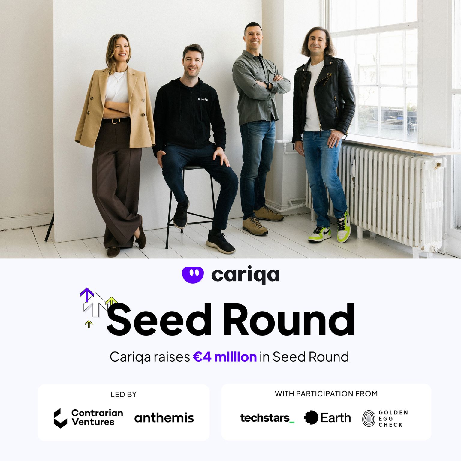 Cariqa seed round